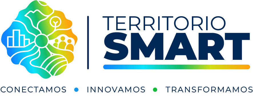 Logo de Territorio Smart: conectamos, innovamos, transformamos